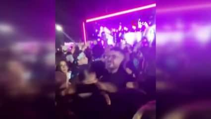 Ünlü müzik grubunun konserinde tokatlı saldırı! Bir anda ortalık karıştı