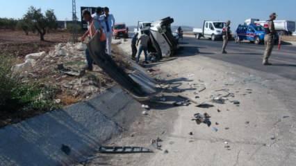 Kilis’te zincirleme kaza: 1 ölü, 4 yaralı