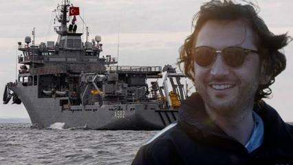 19 gün sonra bulunmuştu! Yukay'ın cenaze çıkarma çalışmalarına TCG Alemdar da katıldı