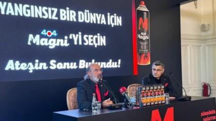 404 Kimya'dan yerli ve milli markası 'Magni'yle yangın sorununa kökten çözüm!