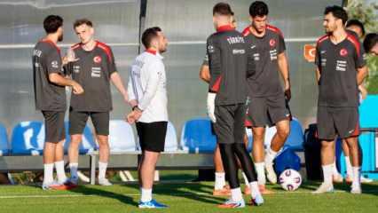 A Milli Futbol Takımı, Gürcistan maçının hazırlıklarına başladı