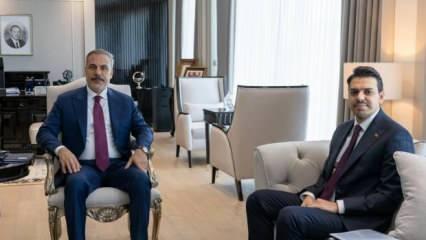 Bakan Fidan, TİKA Başkanı Eren'i kabul etti