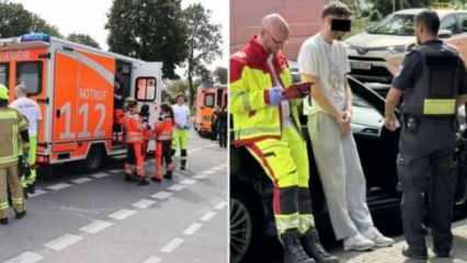 Berlin'de bir araç kalabalığa çarptı: Yaralılar var