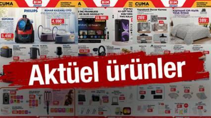 BİM Cuma Aktüel Kataloğu (5 Eylül 2025) yarın raflarda! Süpürge, Ütü, Telefon...