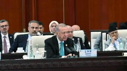 Cumhurbaşkanı Erdoğan Çin'den dünyaya seslendi: Hiçbir izahı yok!