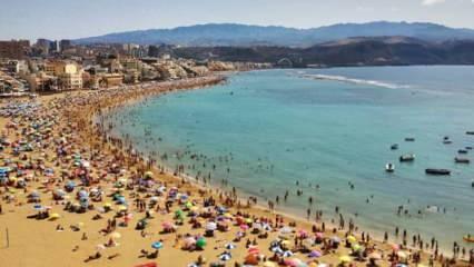 İspanya, yılın 7 ayında 55,5 milyon turistle turizm geliri rekoru kırdı