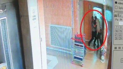 İşte Kayseri’deki bina görevlisi cinayetinin görüntüleri 