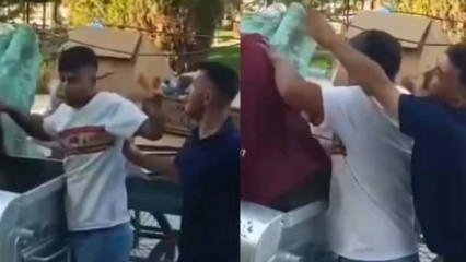 Kahramanmaraş’ta ekmeğini çöpten çıkaran adamı darbettiler