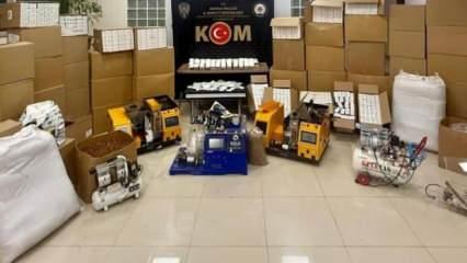 Manisa'da 35 şahıs kaçakçılık operasyonlarında gözaltına alındı
