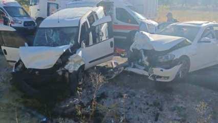 Nevşehir’de feci kaza: 14 yaralı!