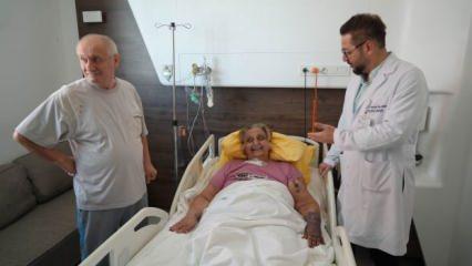 Sülük tedavisi canından ediyordu! Gürcü kadın Samsun'da hayata döndü