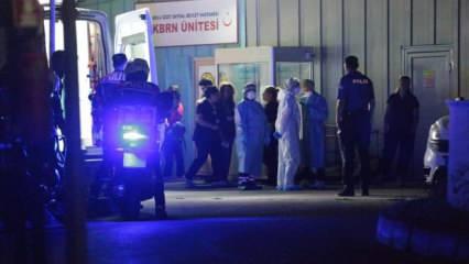 Şüpheli maddedeki kokudan etkilenen 9 polisten 8'i taburcu edildi