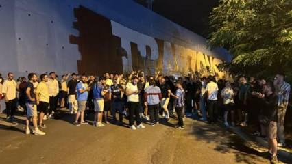 Uğurcan &Ccedil;akır taraftarları harekete ge&ccedil;irdi! Emniyet devreye girdi