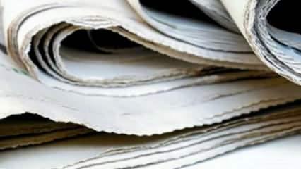 12 Eylül Cuma 2025 Gazete Manşetleri