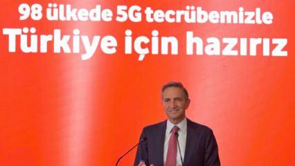98 ülkede 5G deneyimine sahip Vodafone 5G’yi Türkiye’ye getirmeye hazır