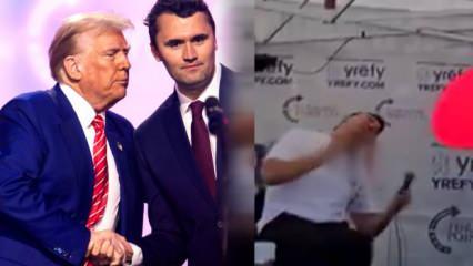 ABD'yi ayağa kaldıran suikast! Ünlü fenomen boğazından vuruldu! Trump'tan açıklama