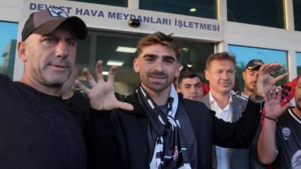 Beşiktaş'ın yeni transferi İstanbul'da