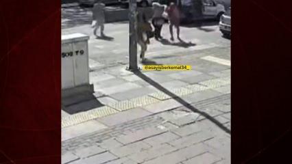 “Bu kadarına da pes!” Kırmızı ışıkta geçip yaşlı kadına saldırdı