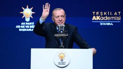 Cumhurbaşkanı Erdoğan: Muhalefet 3K girdabında kıvranıyor