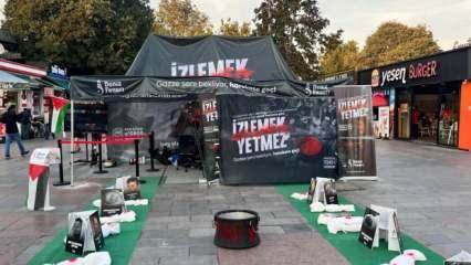 Deniz Feneri Derneğinden Eyüpsultan'da Gazze için farkındalık etkinliği