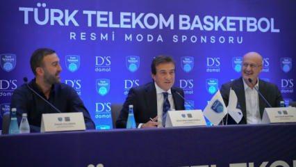 D’S damat, Türk Telekom Basketbol takımına sponsor oldu