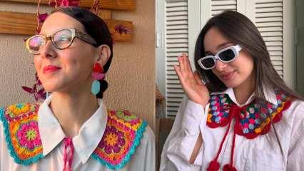 En g&uuml;zel &ouml;rg&uuml; yaka modelleri! 