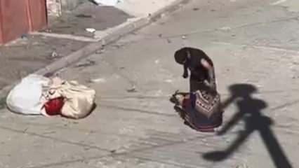 Eskişehir'de koca dehşeti! Eşini bayılıncaya kadar sokak ortasında dövdü