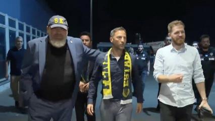 Fenerbahçe'nin yeni teknik direktörü İstanbul'a geldi