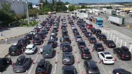 Gurbet&ccedil;i sezonunda sınır kapılarından 5 milyon yolcu ge&ccedil;iş yaptı