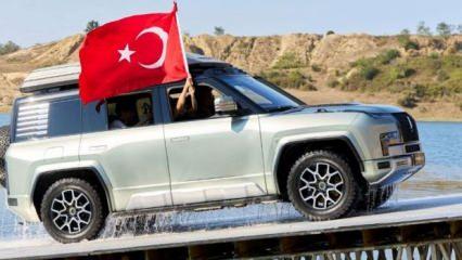 Hem zıplıyor hem yüzüyor: Geleceğin otomobili Türkiye'de!