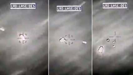 ilk kez paylaştılar! ABD ordusu UFO vurdu... İşte o anlar!