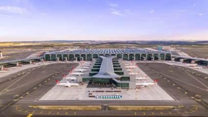 İstanbul Havalimanı Avrupa'da biarinci oldu!
