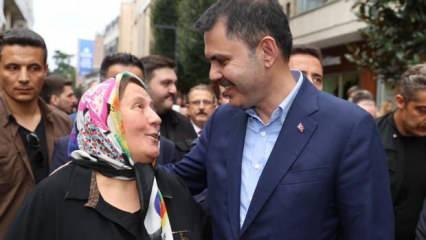 Bakan Kurum'a Trabzon'da deprem bölgesi teşekkürü! ' O Doğu'yu neler yaptınız öyle...'