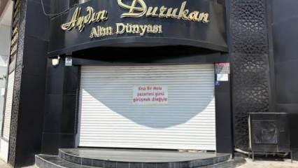 Kuyumcu, dükkanına bir not asıp sırra kadem bastı! Soruşturma başlatıldı