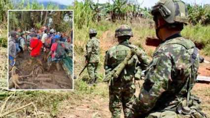 Kolombiya'da onlarca asker kaçırıldı