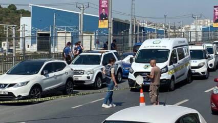 Marmaray istasyonu önünde korkunç olay! Araç içinden ceset çıktı