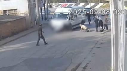 Okul yolunda feci kaza!