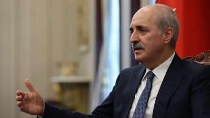 TBMM Başkanı Kurtulmuş YÖK Başkanı Özvar'ı kabul etti