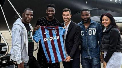 Trabzonspor, F.Bahçe maçı öncesi Onana'yı imzaya getirdi! İşte ilk sözleri