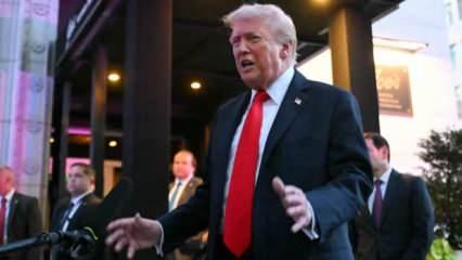 Trump'a gittiği restoranda şok! 