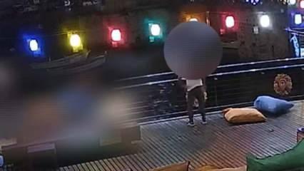 Zonguldak’ta 3 kişi belediyenin kafesinin masa ve oturaklarını kırdı