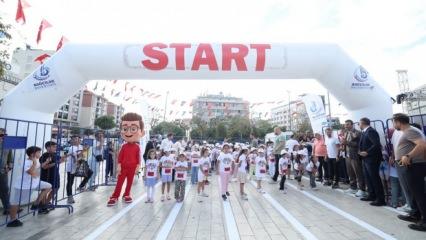 Bağcılar Belediyesi, Çocuk Şöleni ve Maratonu'na ev sahipliği yaptı 