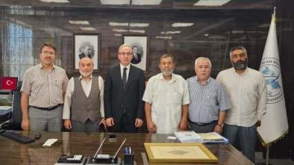 Adil Özberk Derneği’nden GİBTÜ Rektörü’ne Ziyaret