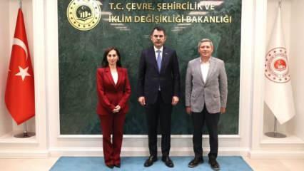 AK Parti'ye katılmışlardı! Bakan Kurum, Gürzel ve Ayduğan'ı kabul etti