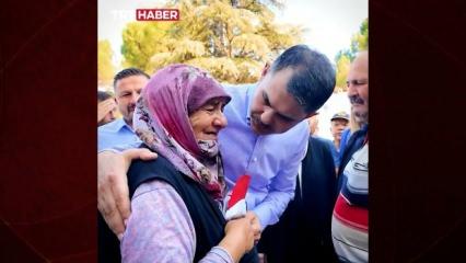 Bakan Kurum'dan Şükriye teyzeye vefa: “Artık üzülme, tamam mı?”