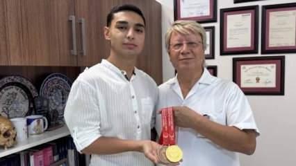 Beyin tümörünü yendi! Okla 'altın madalyayı' vurdu! Muzaffer Gülkara'nın zafer yolu