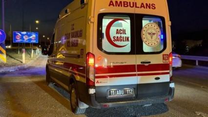 Bilecik'te tırla otomobil çarpıştı: 4 yaralı