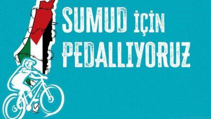 Bisikletli gençler Sumud Filosu için pedallayacak