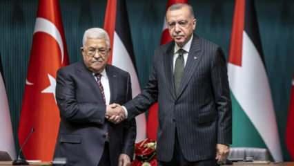 Cumhurbaşkanı Erdoğan, Mahmud Abbas'ı kabul edecek