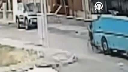 Erzurum'da yürek burkan kaza! 10 yaşındaki çocuk ağır yaralandı
